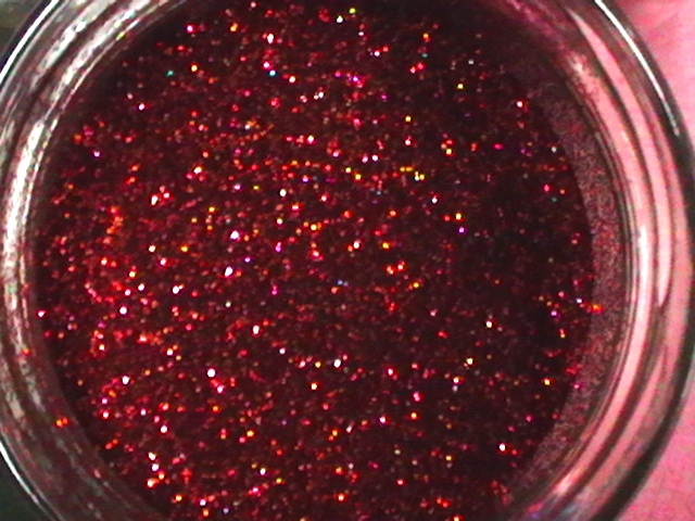 GLITTER x decori belle arti BRILLANTINA rosso da 314ml.  introvabili24 