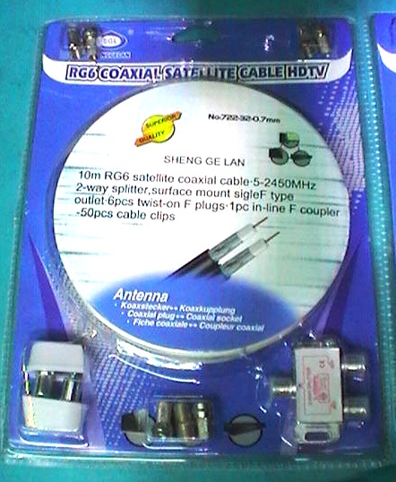 KIT ANTENNA TV: Ripart +20mt Cavo +Attac introvabili24 