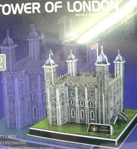 PUZZLE 3D tower of london.