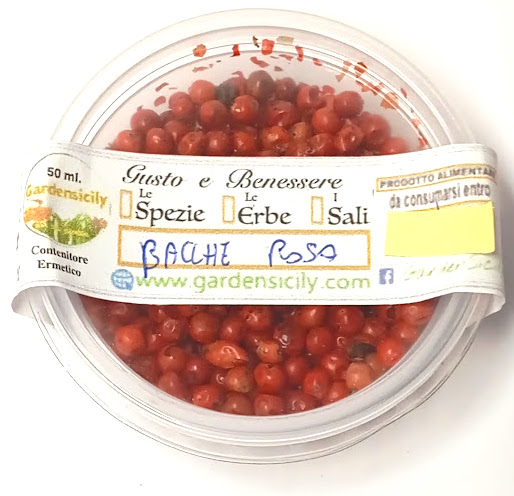 Spezia Bacche Rosa detto pure Pepe Rosa 50ml Disidratate