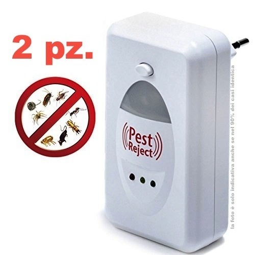 set 2 pz. REPELLENTE ad ULTRASUONI in offerta