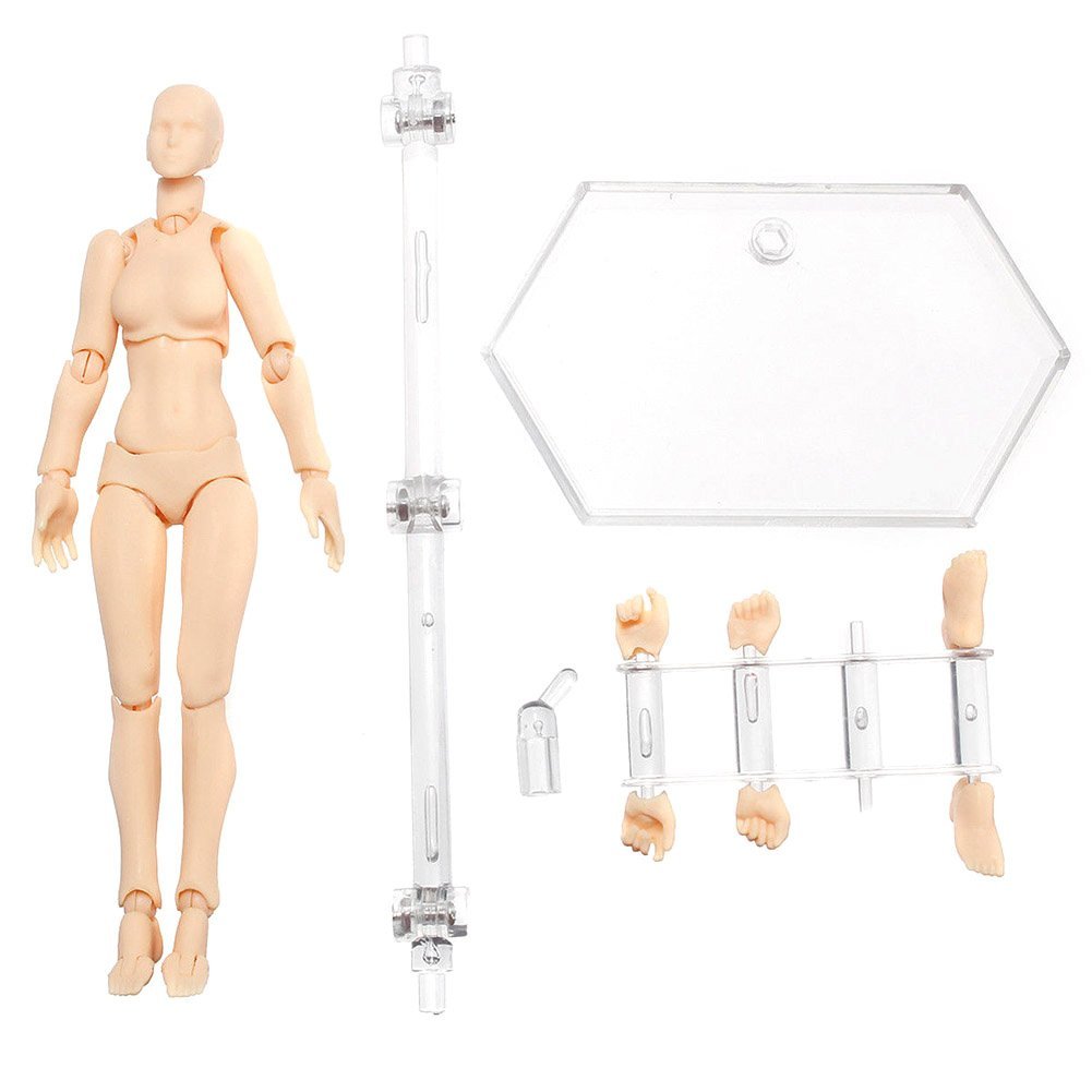 ordina Manichino Body kun Maschio o Femmina 15 cm con accessori