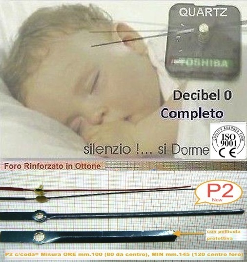 clicca su immagine per consultare dettagli, vedere altre foto e ordinare MECCANISMO OROLOGIO SILENZIO  Top P2