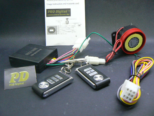 Moto Alarm Security System KIT PROFESSIO