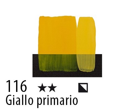 ordina Maimeri colore Acrilico extra fine Giallo Primario 116 75m