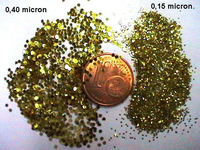 GLITTER 580 ORO Spessore  40 Micro introvabili24 