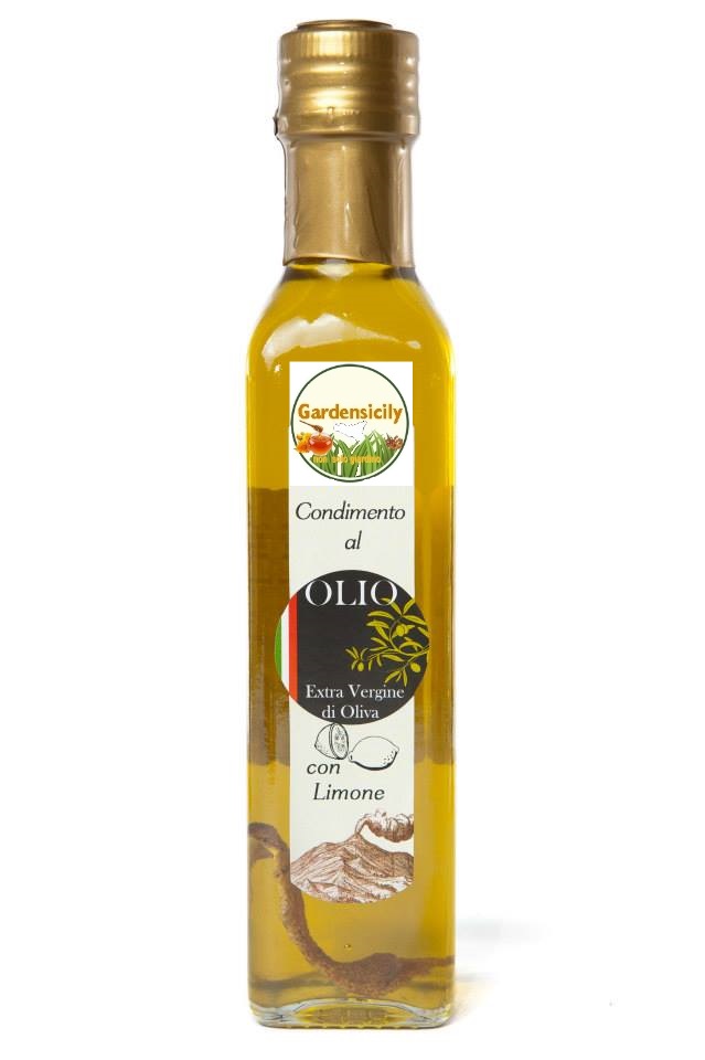 clicca su immagine per consultare dettagli, vedere altre foto e ordinare Olio Extravergine d’Oliva al Limone - 100% Italiano