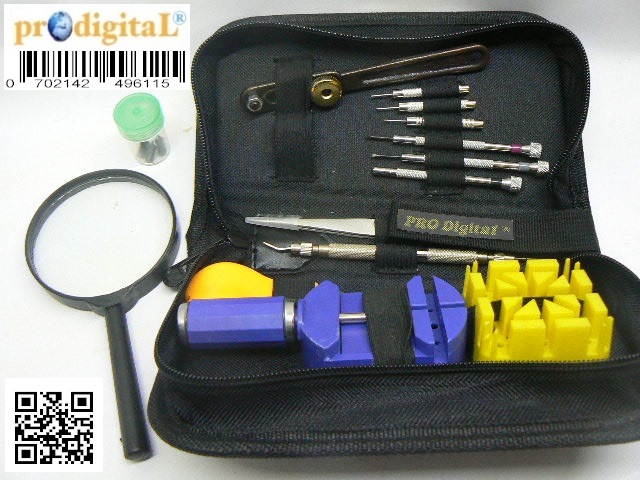 Kit professionale ripara orologi e crono