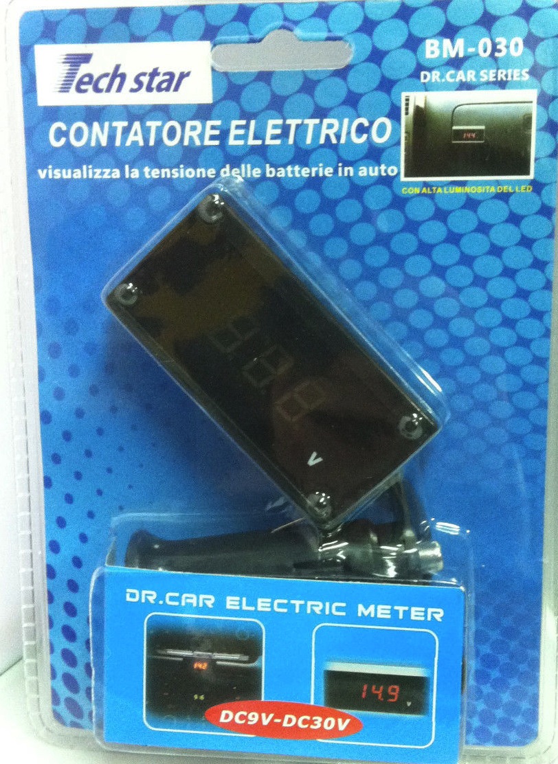 CONTATORE ELETTRICO PER BATTERIA AUTO -  introvabili24 