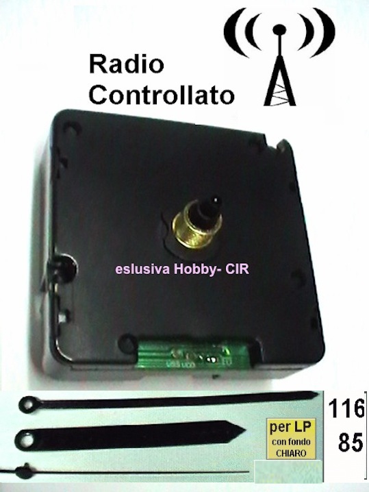 ordina OROLOGIO RADIOCONTROLLATO Lancette MEDIE