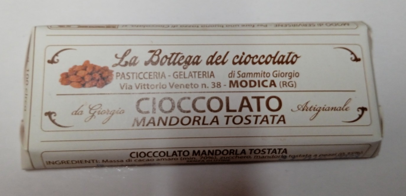 Bottega del Cioccolato di Modica Gusto MANDORLA TOSTATA
