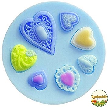 Stampo Dolci in Silicone - Tema: Cuori