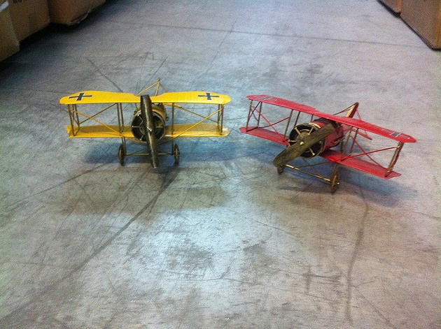 clicca su immagine per consultare dettagli, vedere altre foto e ordinare Proigital Vintage Oggetti in Latta Aereo 1 Guerra