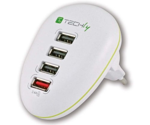 ordina Techly Alimentatore USB 4 porte 2,5A  