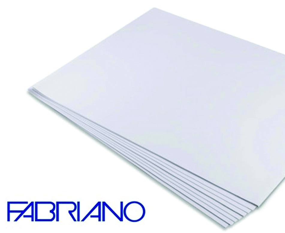 FABRIANO CARTONCINO BIANCO F4 50x70 FABRIANO LISCIO MARCATO 