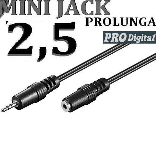 Cavo audio JACK 2,5 prolunga minijack introvabili24 