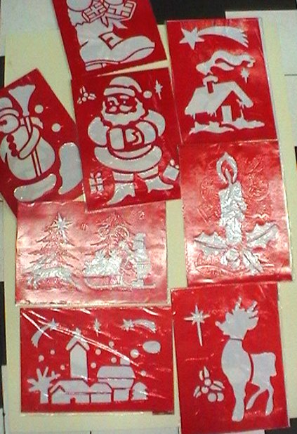 ordina 8 Stencil Natale (2 omaggio)