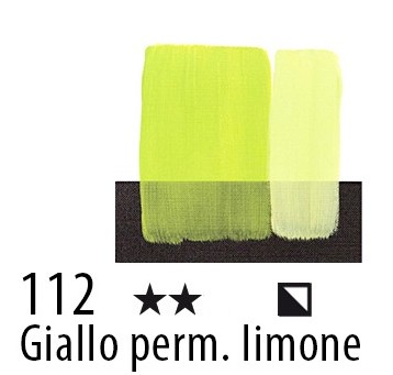 MAIMERI Maimeri colore Acrilico extra fine Giallo perm Limone 112  8032810101860