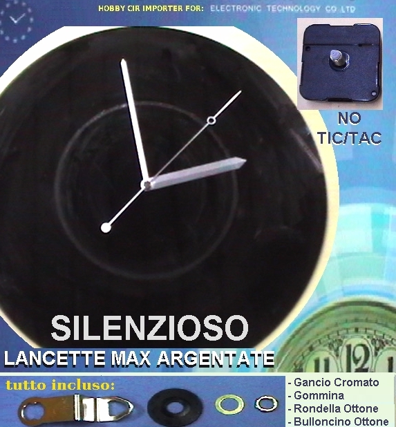 clicca su immagine per consultare dettagli, vedere altre foto e ordinare L3: OROLOGIO SILENZIOSO x LP