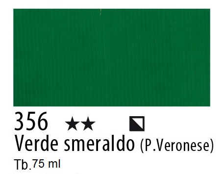 MAIMERI Maimeri colore Acrilico extra fine Verde Smeraldo 356 