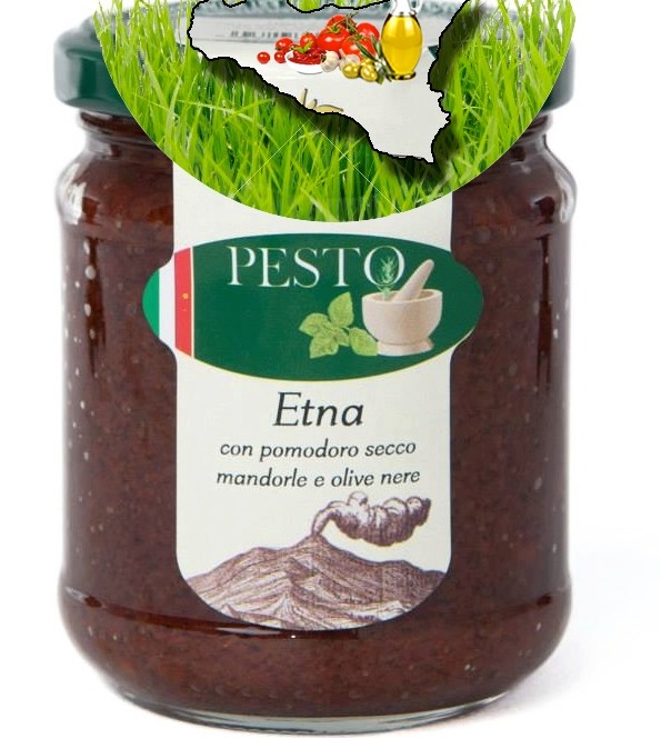 Pesto Etna 100% Prodotto Puro - Pesto Pomodoro secco 