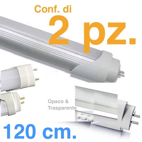 clicca su immagine per consultare dettagli, vedere altre foto e ordinare Cf. 2 NEON A LED TUBI MOD. da 120 cm.