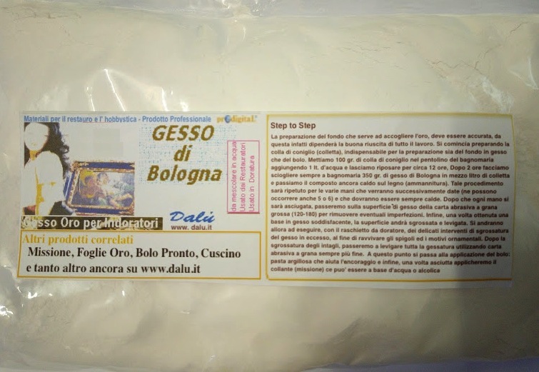 Gesso Bologna Gesso Oro indoratori extra ventilato kg 4,8