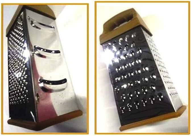 Grattugia, Inox, Nuovo Modello Rivestimento Tipo Legno