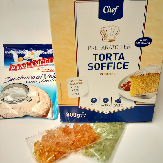 ordina KIT x CREARE 2 TORTE SOFFICI (2 torte grandi) + ACCESSORI