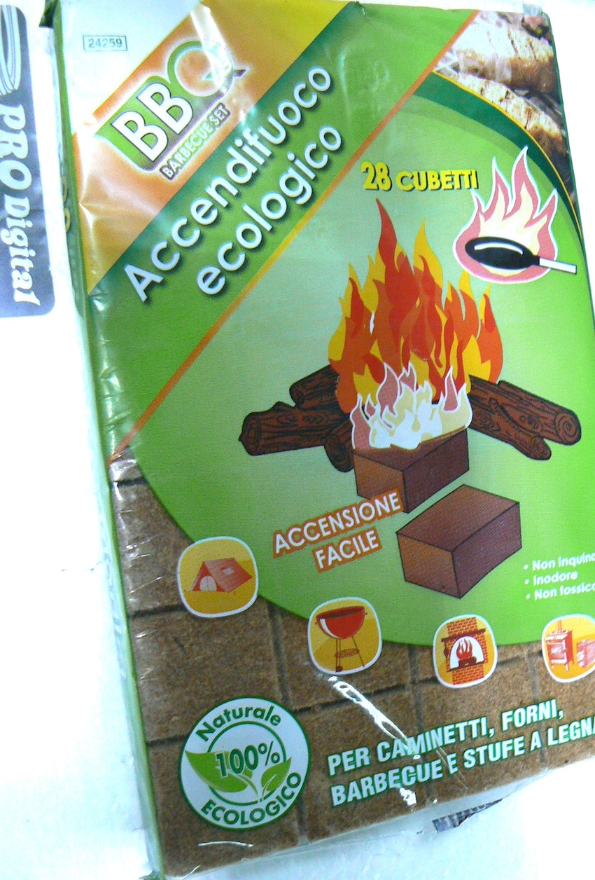 Accendifuoco Ecologico Busta da 28 C- 48 cubetti