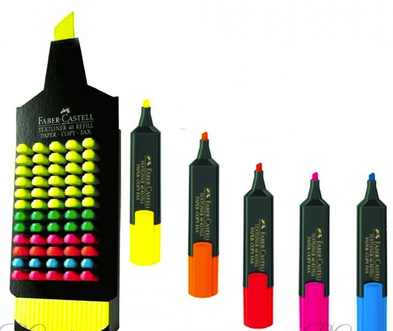 clicca qui per rientrare su EVIDENZIATORE TEXTLINER FABER CASTELL