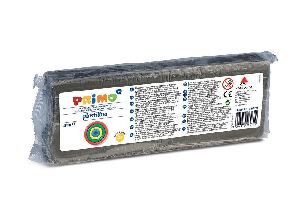 ordina Primo Plastilina 550 Gr completa di stecca: Pastello & Bianc