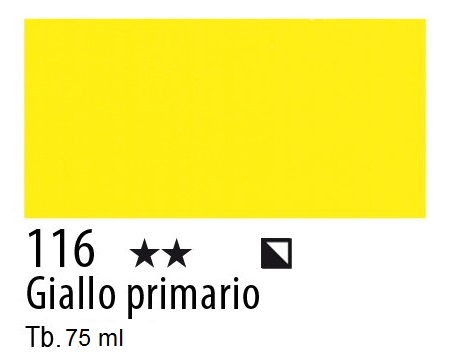 MAIMERI Maimeri colore Acrilico extra fine Giallo Primario 116 75m 8032810101921