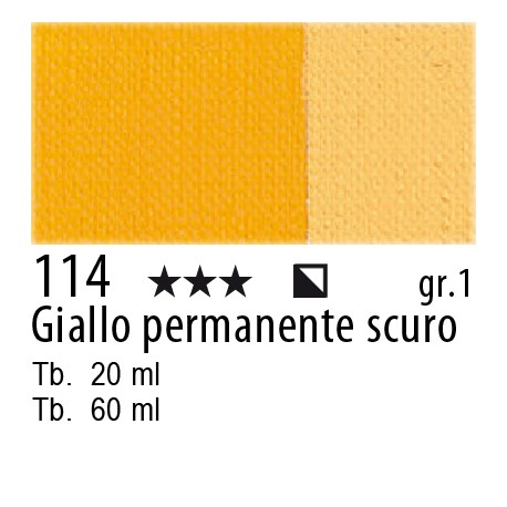 clicca su immagine per consultare dettagli, vedere altre foto e ordinare MAIMERI OLIO CLASSICO Da 60 Ml Giallo Perm. Scuro 114