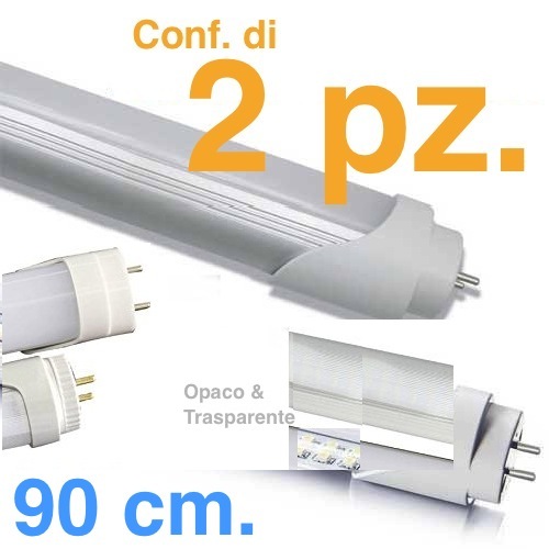 clicca su immagine per consultare dettagli, vedere altre foto e ordinare Cf. 2 NEON A LED TUBI MOD. da 90 cm.