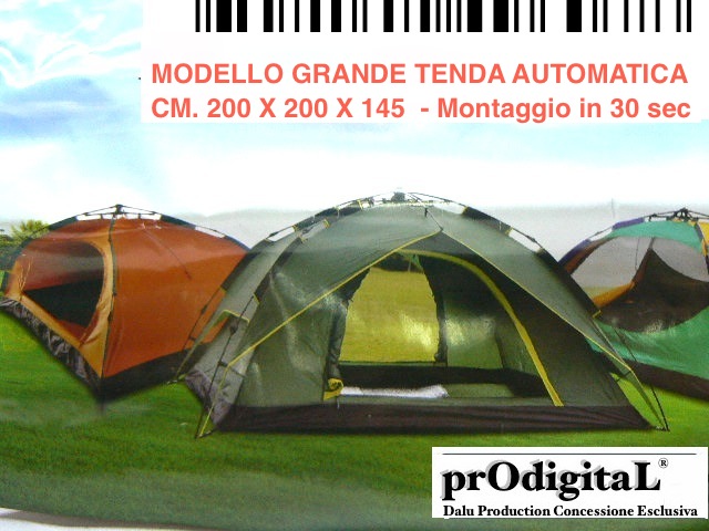 TENDA AUTOMATICA MONTAGGIO IMMEDIATO M.4 introvabili24 