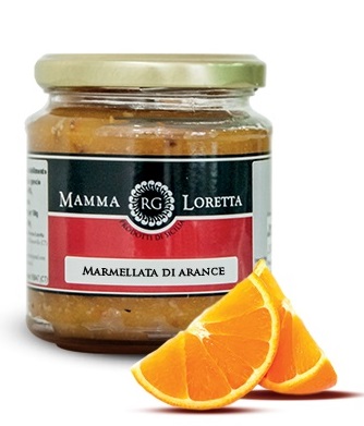 Marmellata di Arance Siciliani, produzione Locale 350 gr.