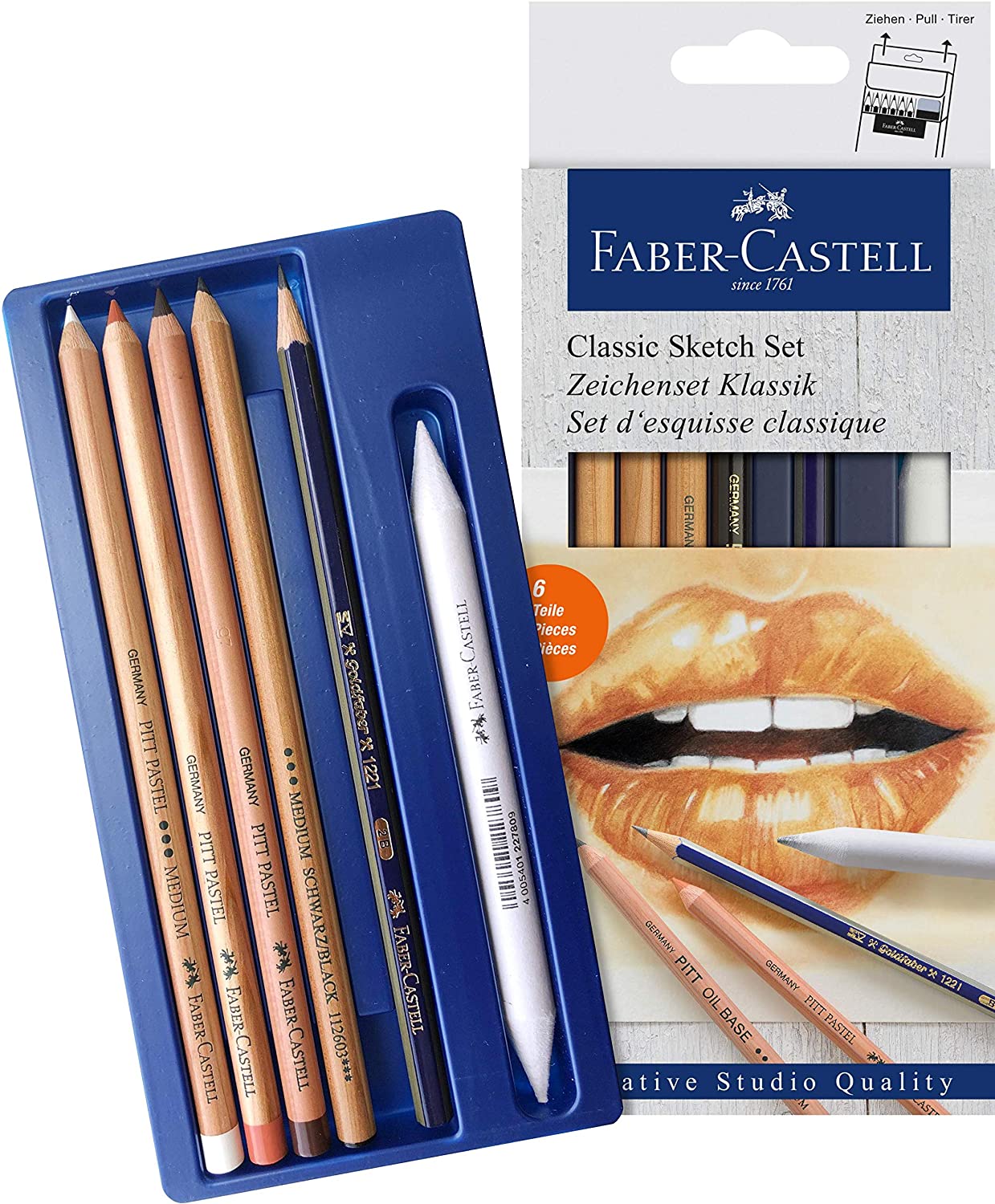 Set creativo Faber Castell 6 pezzi