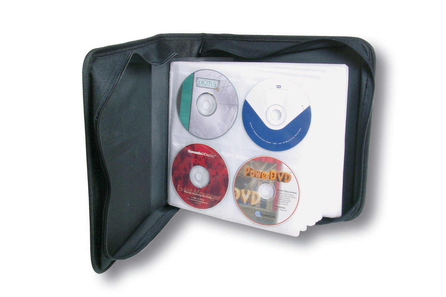 clicca su immagine per consultare dettagli, vedere altre foto e ordinare Digitus CD Wallet Bag