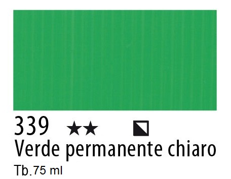 Maimeri colore Acrilico extra fine Verde Perm. Chiaro 339