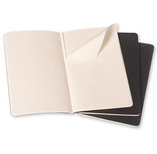 Set 3 Quaderno Cahier Journal Moleskine pocket 