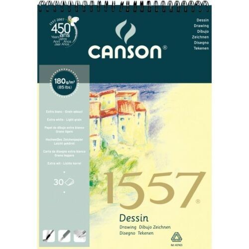 Blocco disegno per artisti Canson Color A4 tecniche miste.