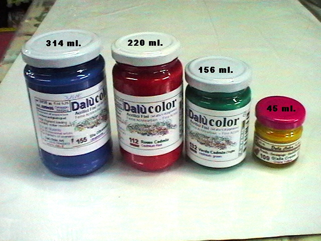 Dalucolor Colori ACRILICI fini 212 ml 