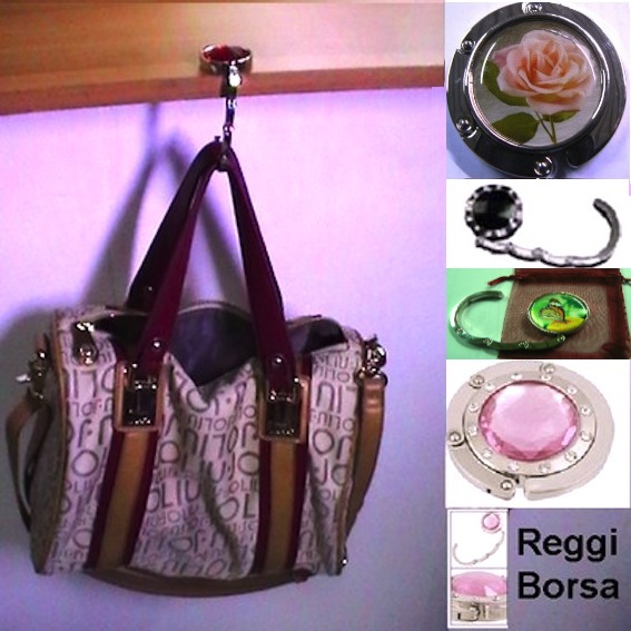 GANCIO Portaborse REGGI BORSA MOD.ROSE