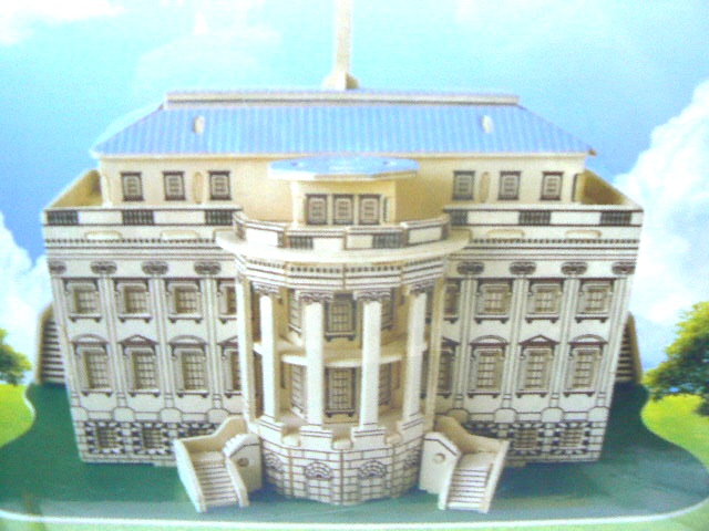 PUZZLE 3d Casa Bianca USA.