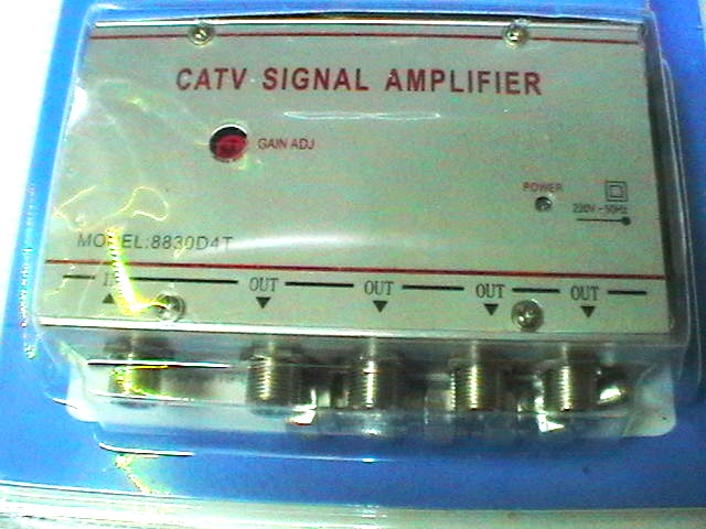 aumenta il segnale digitale terrestre - amplificatore 4 u.