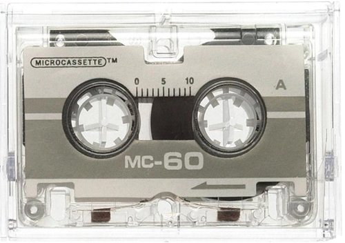 Microcassette Mini cassette per registratori da 30 minuti