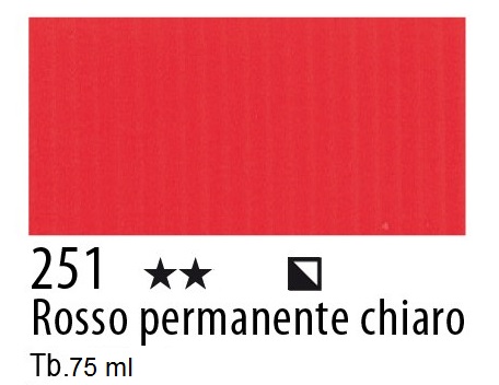 MAIMERI Maimeri colore Acrilico extra fine Rosso perman. Chiaro 251 