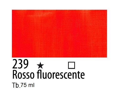 MAIMERI Maimeri Acrilico extra fine ROSSO FLUORESCENTE 239 - 75 ml 