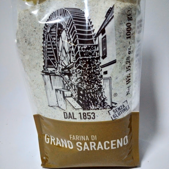 FARINA DI GRANO SARACENO, SENZA GLUTINE - 1 KG..